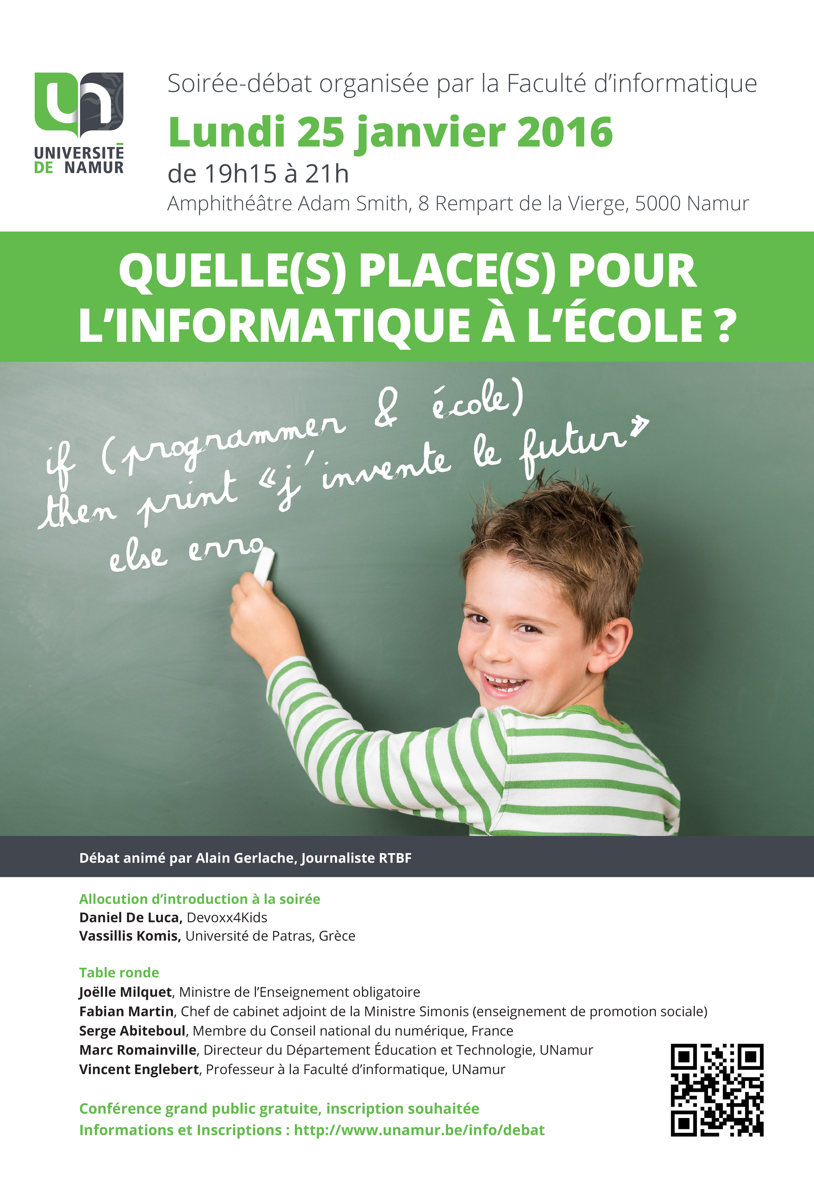 Quelle place pour l'informatique à l'école ?