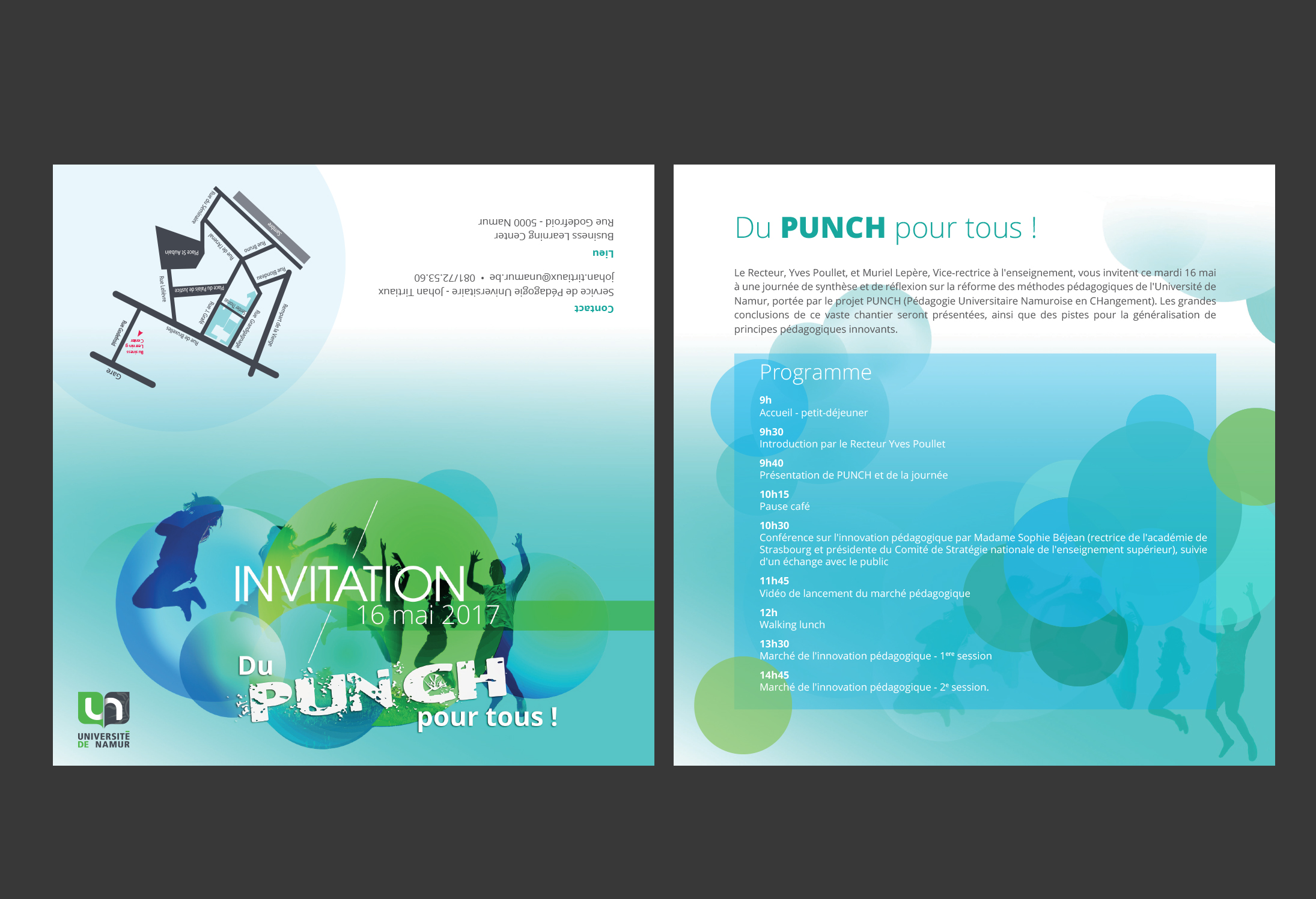 Punch invitation