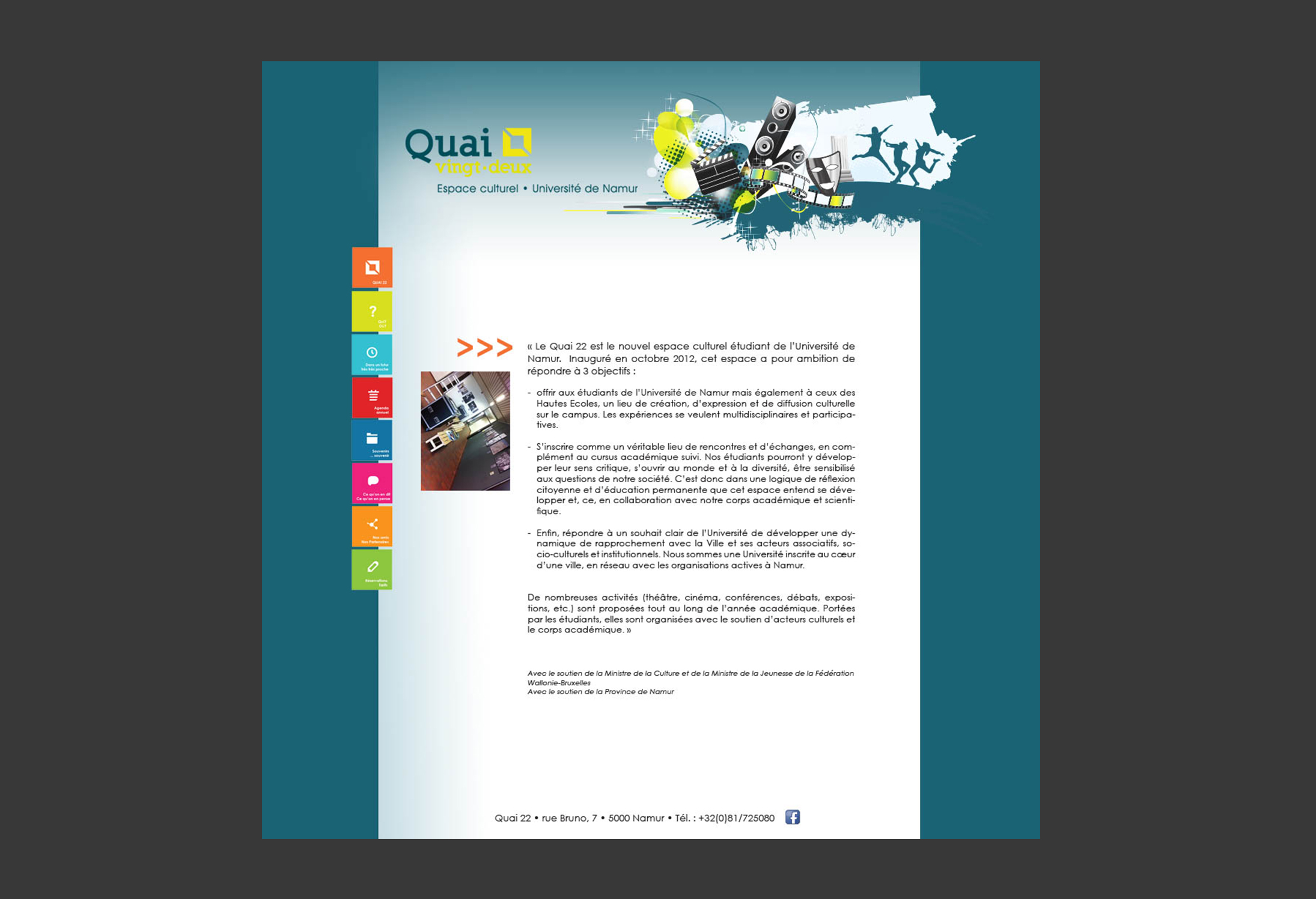 Site "Quai 22"