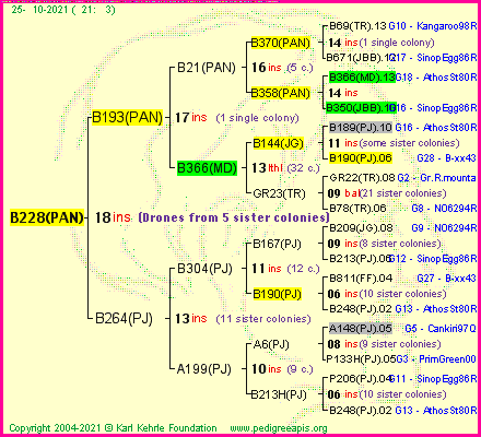 Pedigree of B228(PAN) :
four generations presented
it's temporarily unavailable, sorry!