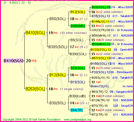 Pedigree of B410(SGS) :
four generations presented
it's temporarily unavailable, sorry!