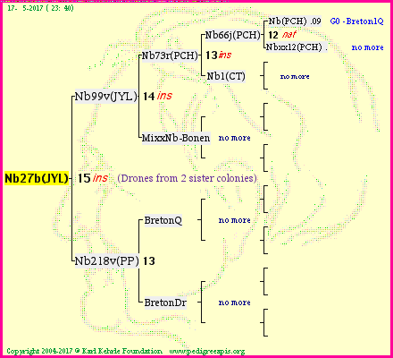 Pedigree of Nb27b(JYL) :
four generations presented<br />it's temporarily unavailable, sorry!